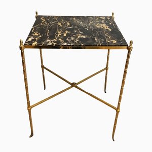 Brass and Marble Side Table from Maison Baguès-BA-1365407