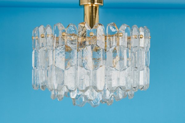 Brass and Murano Glass Light Fixture Palazzo from Kalmar, Austria, 1970s-UGR-1085355