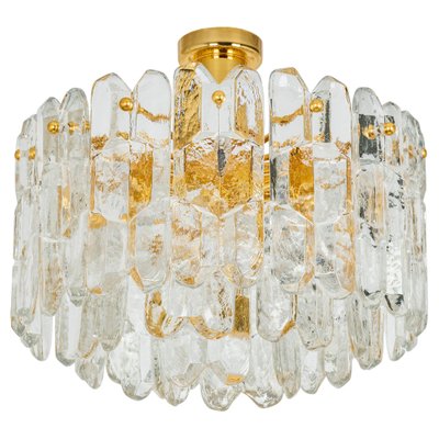 Brass and Murano Glass Light Fixture Palazzo from Kalmar, Austria, 1970s-UGR-1085355