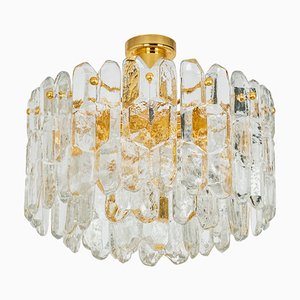 Brass and Murano Glass Light Fixture Palazzo from Kalmar, Austria, 1970s-UGR-1085355