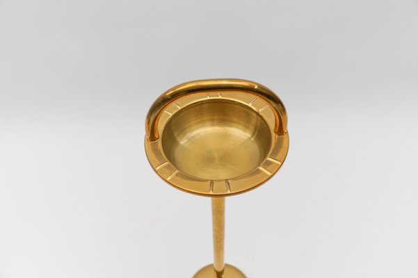 Brass Ashtray Stand in the style of Carl Auböck, 1950s-KQB-1765246