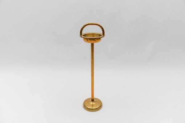 Brass Ashtray Stand in the style of Carl Auböck, 1950s-KQB-1765246