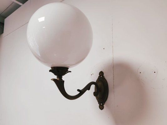 Brass Ball Sconce-QLH-912349