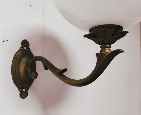 Brass Ball Sconce-QLH-912349