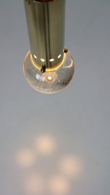 Brass Bubble Pendant Lamp Model SP/16 by Gino Sarfatti for Arteluce, Italy, 1950s-DT-2026153