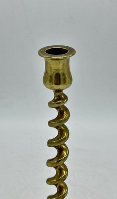 Brass Candle Holders, 1960s, Set of 2-XXA-1089863