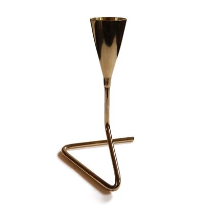 Brass Candleholder by Carl Auböck for Werkstätte Carl Auböck, 1950s-NUX-579602