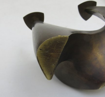 Brass Candleholder by Klaus Ullrich for Faber & Schumacher, 1950s-EY-1725672