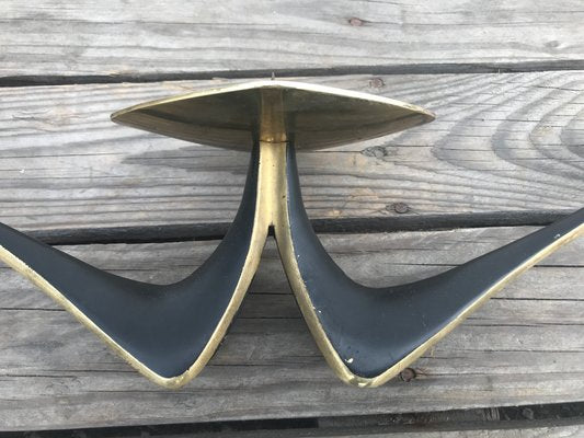 Brass Candleholder by Klaus Ullrich for Faber & Schumacher, 1950s-EXJ-733621