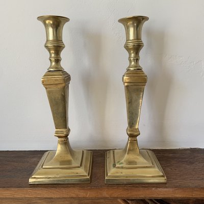 Brass Candlesticks, Set of 2-VBM-1740870