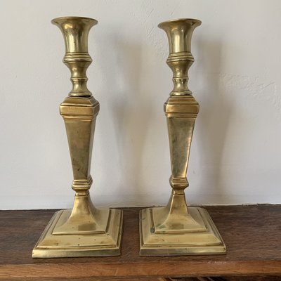 Brass Candlesticks, Set of 2-VBM-1740870