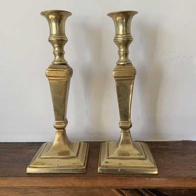 Brass Candlesticks, Set of 2-VBM-1740870