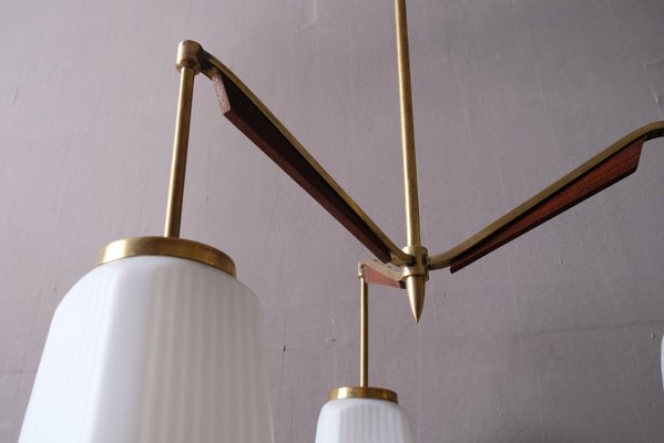 Brass Ceiling Lamp, 1950s-OFV-628690