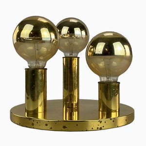 Brass Ceiling Lamp, 1960s-EJL-1062856