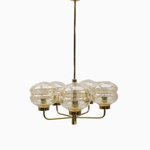 Brass Ceiling Lamp, 1960s-KQB-550138