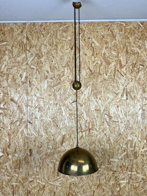 Brass Ceiling Lamp by Florian Schulz, 1970s-EJL-1140642