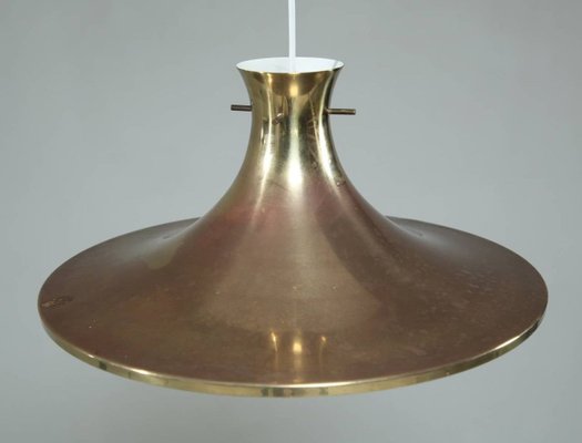 Brass Ceiling Lamp by Hans-Agne Jakobsson, 1960s-VLZ-632019