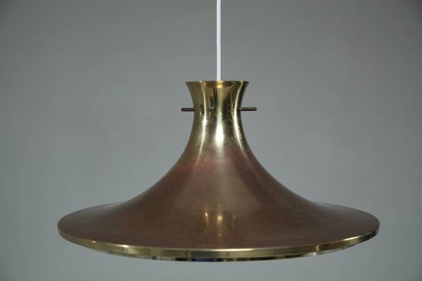 Brass Ceiling Lamp by Hans-Agne Jakobsson, 1960s-VLZ-632019