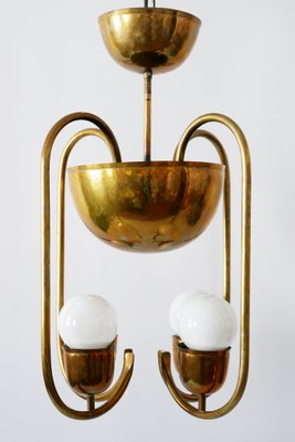 Brass Ceiling Lamp by Hayno Focken for Hayno Focken, 1930s-WPT-574080