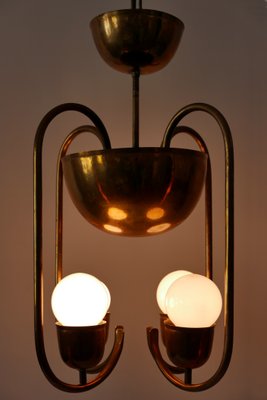 Brass Ceiling Lamp by Hayno Focken for Hayno Focken, 1930s-WPT-574080