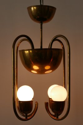 Brass Ceiling Lamp by Hayno Focken for Hayno Focken, 1930s-WPT-574080