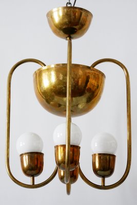 Brass Ceiling Lamp by Hayno Focken for Hayno Focken, 1930s-WPT-574080