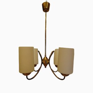 Brass Chandelier, 1950s-1970s-CAQ-1193486