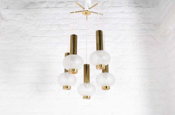 Brass Chandelier, 1960s-OWS-861245