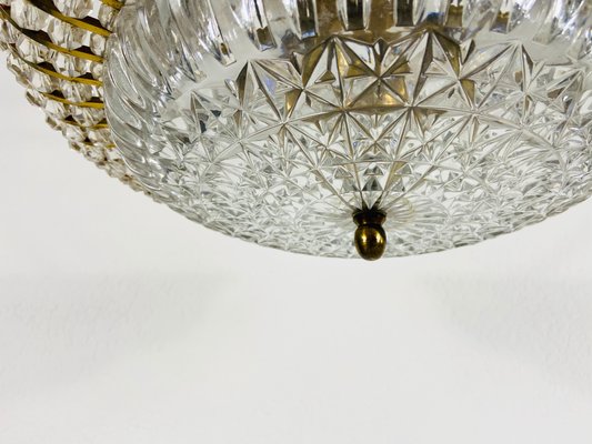 Brass Chandelier by Rupert Nikoll, 1960s-PUK-811927