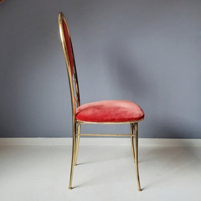 Brass Chiavari Side Chair, 1960s-SJU-1367148