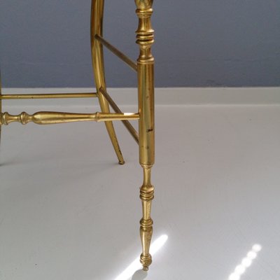 Brass Chiavari Side Chair by Giuseppe Gaetano Descalzi, 1960s-SJU-710430