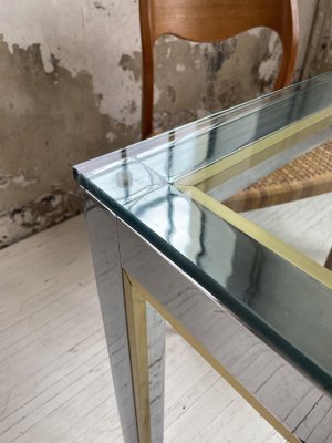 Brass Chrome Coffee Table by Renato Zevi-LCU-909668