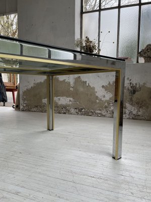 Brass Chrome Coffee Table by Renato Zevi-LCU-909668