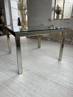 Brass Chrome Coffee Table by Renato Zevi-LCU-909668