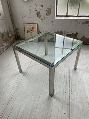 Brass Chrome Coffee Table by Renato Zevi-LCU-909668