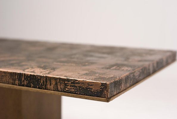 Brass Coffee Table by Illum Wikkelsø, 1960s-WN-705278