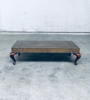 Brass Coffee Table, France, 1960s-RQV-1772784