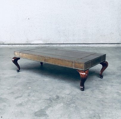 Brass Coffee Table, France, 1960s-RQV-1772784