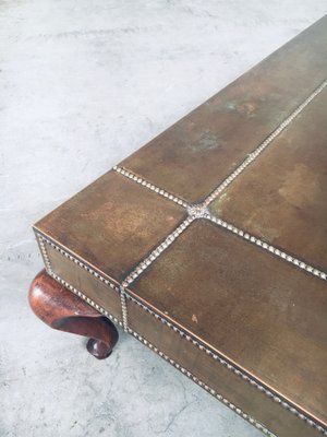 Brass Coffee Table, France, 1960s-RQV-1772784