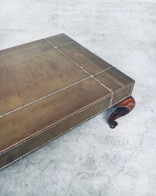 Brass Coffee Table, France, 1960s-RQV-1772784