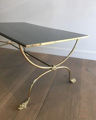 Brass Coffee Table from Maison Jansen-BA-1365489