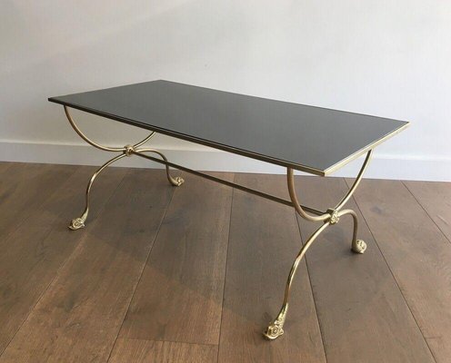 Brass Coffee Table from Maison Jansen-BA-1365489