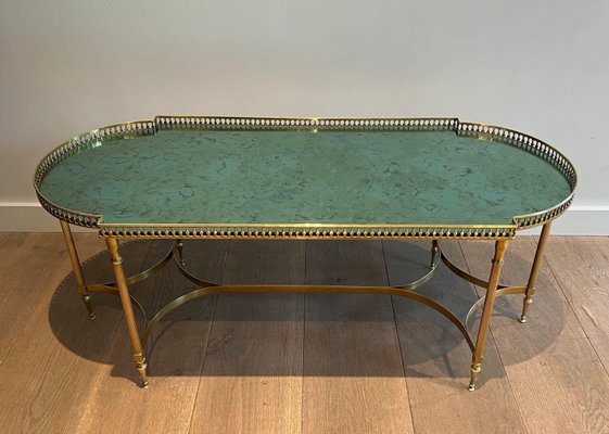 Brass Coffee Table in the style of Maria Pergay, 1940-BA-1741920