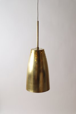 Brass Cone Suspension Light, 1950s-ESB-1388560