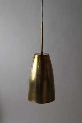 Brass Cone Suspension Light, 1950s-ESB-1388560