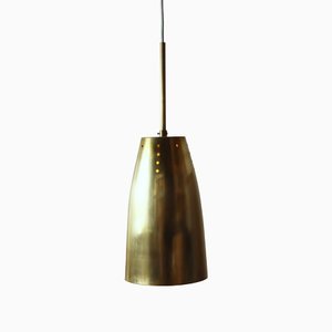 Brass Cone Suspension Light, 1950s-ESB-1388560