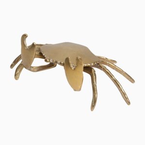 Brass Crab Ashtray, 1960s-VQY-1999931