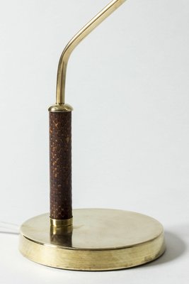 Brass Desk Lamp from E. Hansson & Co-NL-948295