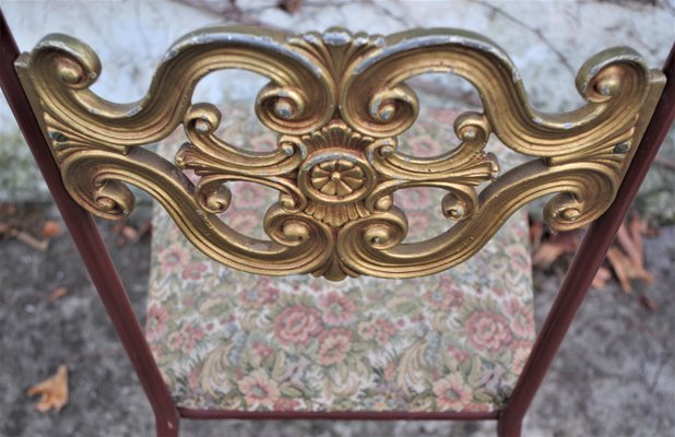 Brass Dining Chair, 1940s-KNM-840573