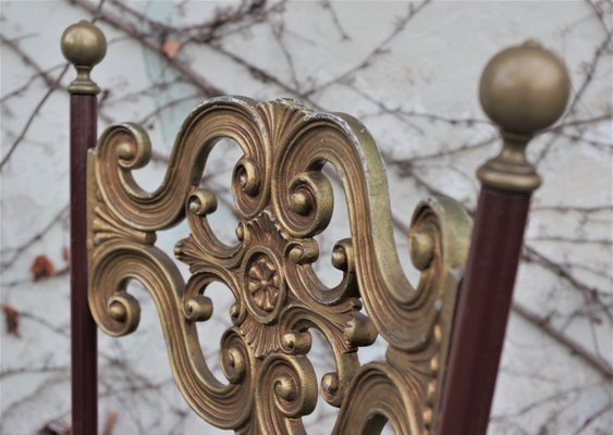 Brass Dining Chair, 1940s-KNM-840573